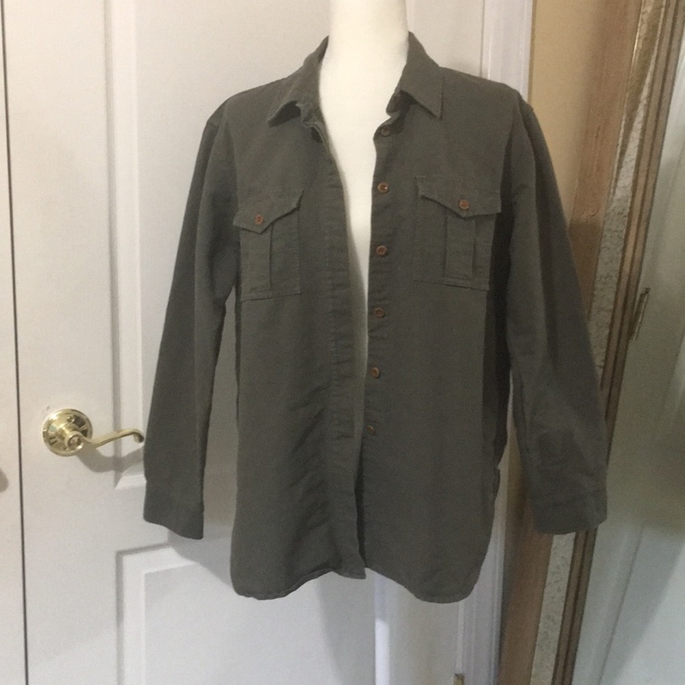 Army Green Madewell Canvas Light jacket